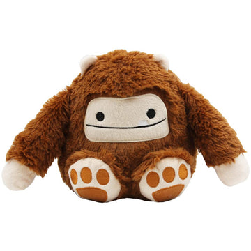 Okidg 5.9Inch Bigfoot Plush Toy Adorable Big Foot Plushie Cute Monster Stuffed Animal Doll (5.9Inch, Brown)