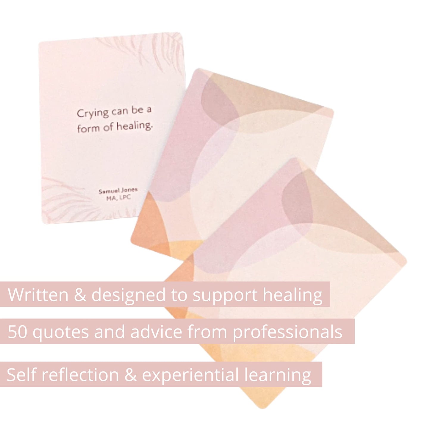 Cuddlebuddys Calming Grief And Bereavement Healing Cards | The Greif Affirmation Card Deck For Loss Meditation | Soothing Comfor