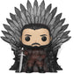 Funko Pop! Deluxe Jon Snow Sitting on Iron Throne - Multicolor Vinyl Figure, One Size, Model 37791