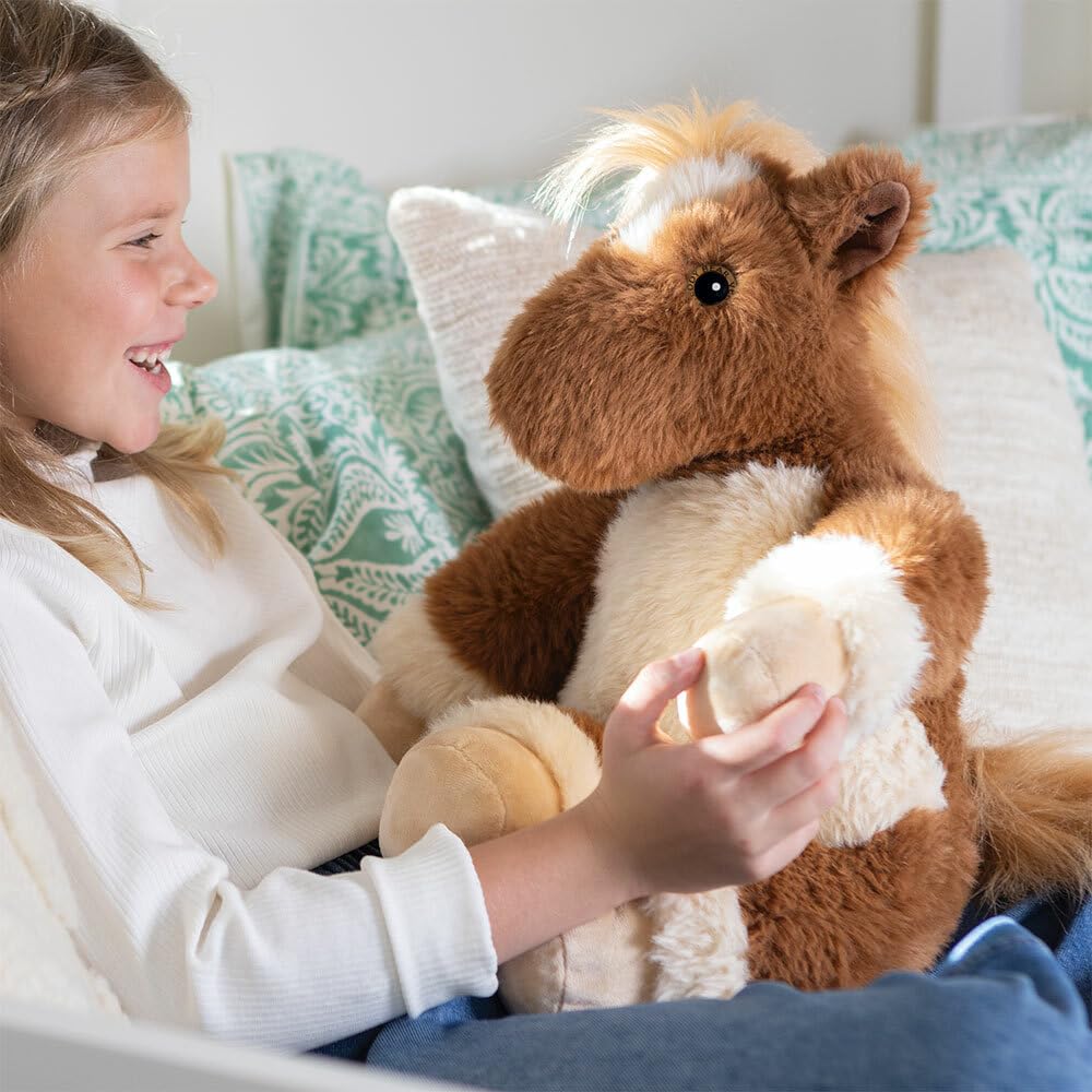 Vermont Teddy Bear Horse Stuffed Animals - Horse Plush, Brown, 18' Stuffed Pony Animal
