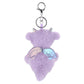 Apricot Lamb Plush Purple Dragon Dinosaur Keychain - Soft Stuffed Animal for Bags, 4.3 Inches
