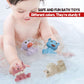 Amchsuri Mold Free Animal Baby Bath Toys For Infants 6 - 12 Months 9 Pack No Hole Bathtub Toys Eco-Friendly Non Toxic Bathtub Float Toy For Water Play Kids