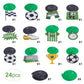 Soccer Theme Birthday Party Decorations Soccer Hanging Swirls Happy Birthday Banner For Kids Boys Football Party Supplies Sunbea