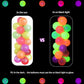 120 Pieces Uv Neon Balloons 12 Inch Large Blacklight Glow In The Dark Balloons 5 Colors Fluorescent Neon Glow Balloons For Black