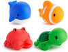 Munchkin Ocean Squirts Baby Bath Toy, 4 Count, Fun Ocean-Themed Bath Time Play, Model 31205