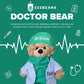 Zzz Bears Personalized Doctor Teddy Bear, Thoughtful Gift For Doctors, Spouses & Kids