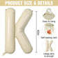 Letter Balloons Beige,40 Inch Letter K Balloons,A-Z Alphabet Name Foil Balloons,Big Single Cream Aluminum K Word Balloons Helium