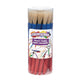 Colorations Best Value Plastic Handle Brushes - Set of 24 - Crafts for Kids, Painting for Kids, Bulk Paintbrushes, Paintbrush Va
