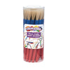 Colorations Best Value Plastic Handle Brushes - Set of 24 - Crafts for Kids, Painting for Kids, Bulk Paintbrushes, Paintbrush Va