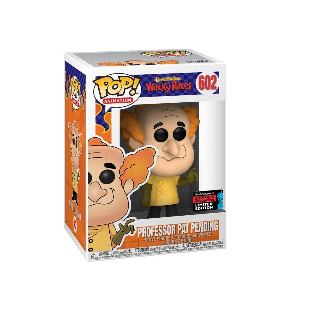 Funko Hanna-Barbera Wacky Races Pop! Animation Professor Pat Pending Exclusive Vinyl Figure #602