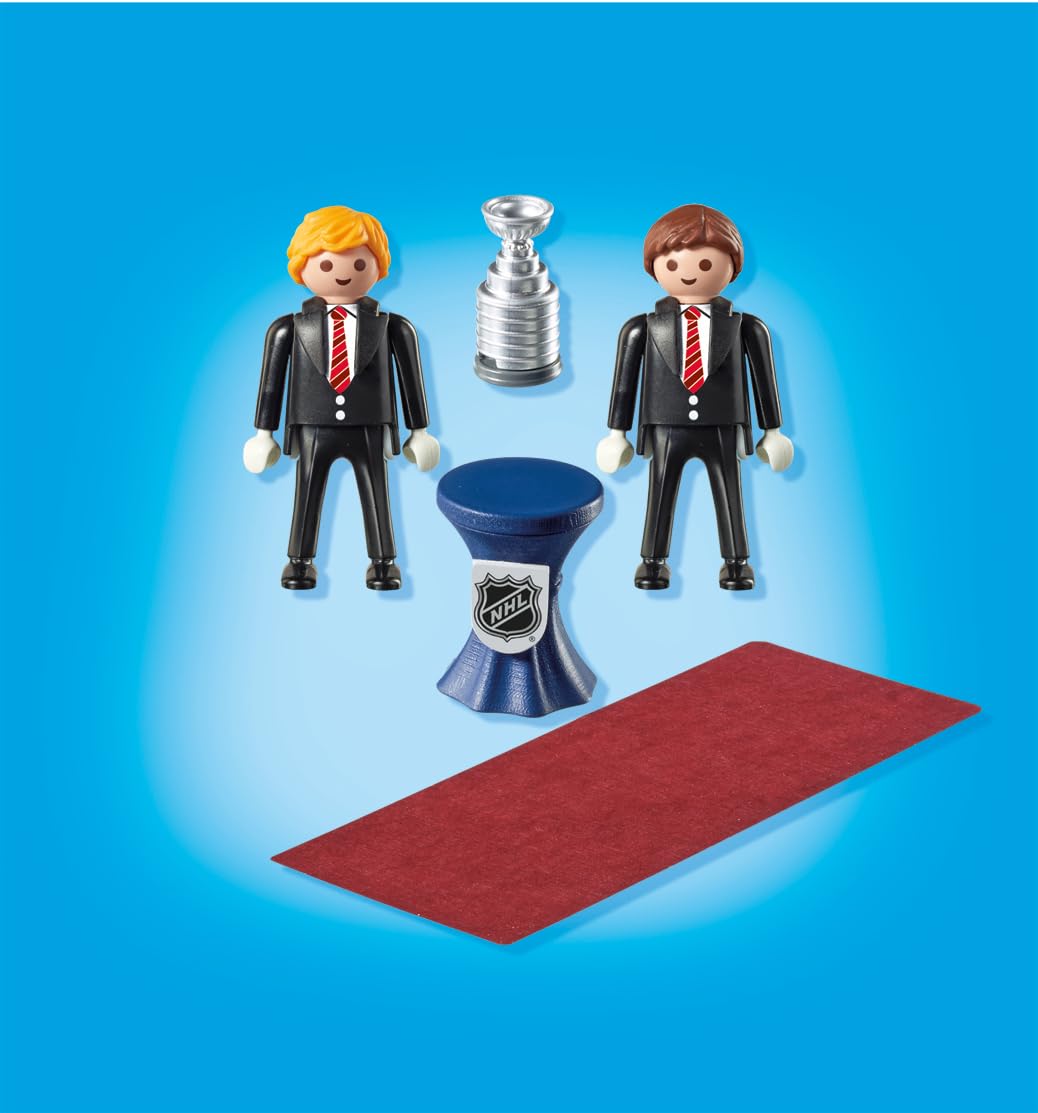 Playmobil NHL Stanley Cup Presentation Set - Medium Size, White, Model 9015