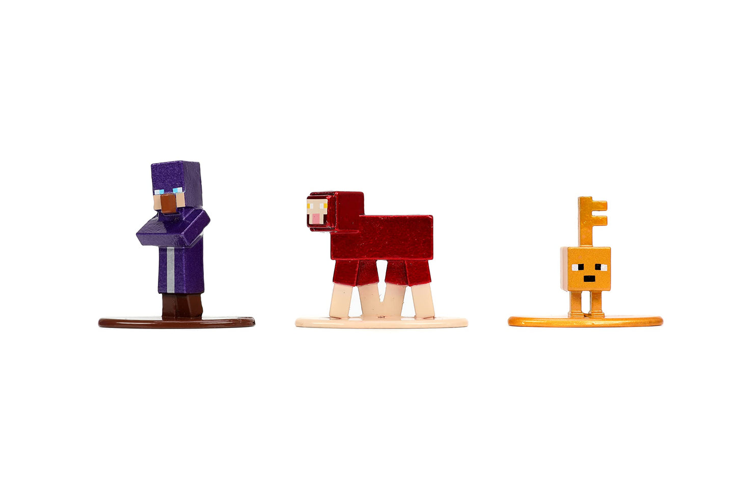 Jada Toys Minecraft Dungeons Nano METALFIGS 18 Pack - 1.65 Inch Multicolor Collectibles, Model 33424