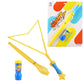 Uncle Bubble Small Bubble Wand decorative replica blade | 3-Piece Set Includes Wand  Bubble Liquid and Plastic Sheath | Outdoor Toy for Kids  Boys  and Girls