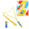 Uncle Bubble Small Bubble Wand decorative replica blade | 3-Piece Set Includes Wand  Bubble Liquid and Plastic Sheath | Outdoor Toy for Kids  Boys  and Girls