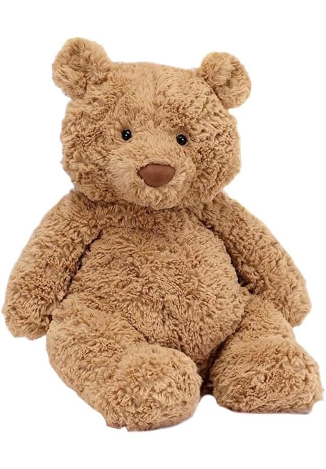 EASELR 10 Bear Stuffed Animals Toy  Cute Brown Bear Plush Soft Bear Plushies Pillow Gifts for Kids Girlfriend Birthday Christmas Mother's Day