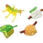 Praying Mantis 4 Piece Life Cycle Figures - 2 Bug Toys by Insect Lore