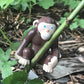 Haba Little Friends Monkey - Chunky Plastic Zoo Animal Toy Figure (2.5' Tall)