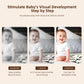 High Contrast Baby Cards Newborn Visual Stimulus Stimulation Black And White Cards Infants Flashcards Learning Cards Babies Gift