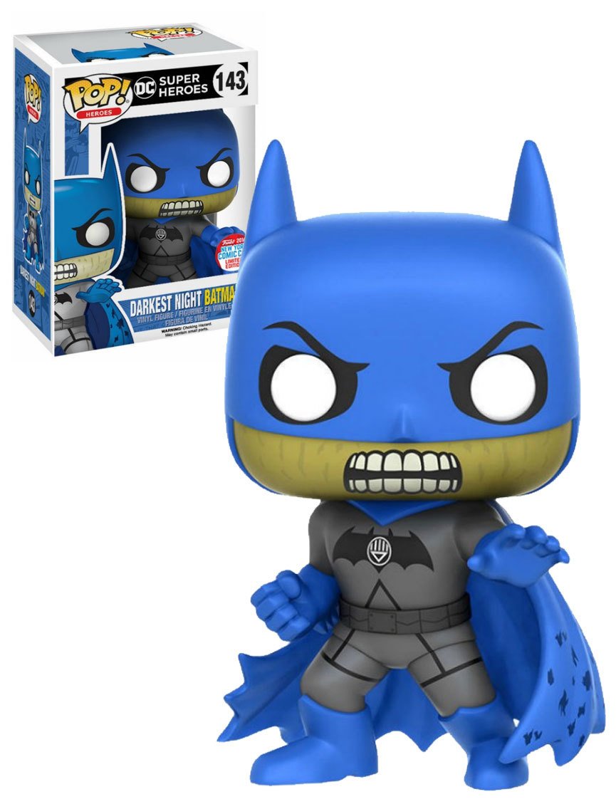 Funko Pop! Darkest Night Batman #143 Nycc Exclusive