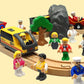 DSHMIXIA Toy People Figures for Kids Action Figures Playsets for Trains Cars Various Professions for Play House Wooden Train Tra