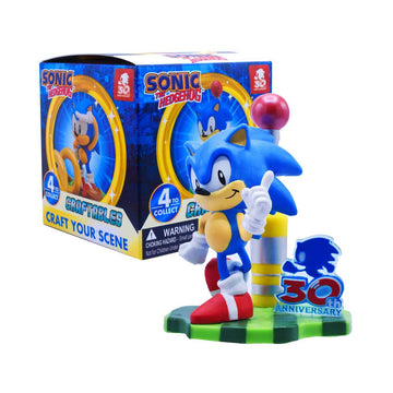Just Toys Llc Sonic The Hedgehog Craftable Buildable Action Figure - Series 2