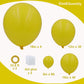 Yellow Balloons In Different Sizes 5 10 12 18Inch-134Pcs Yellow Balloons For Garland Arch