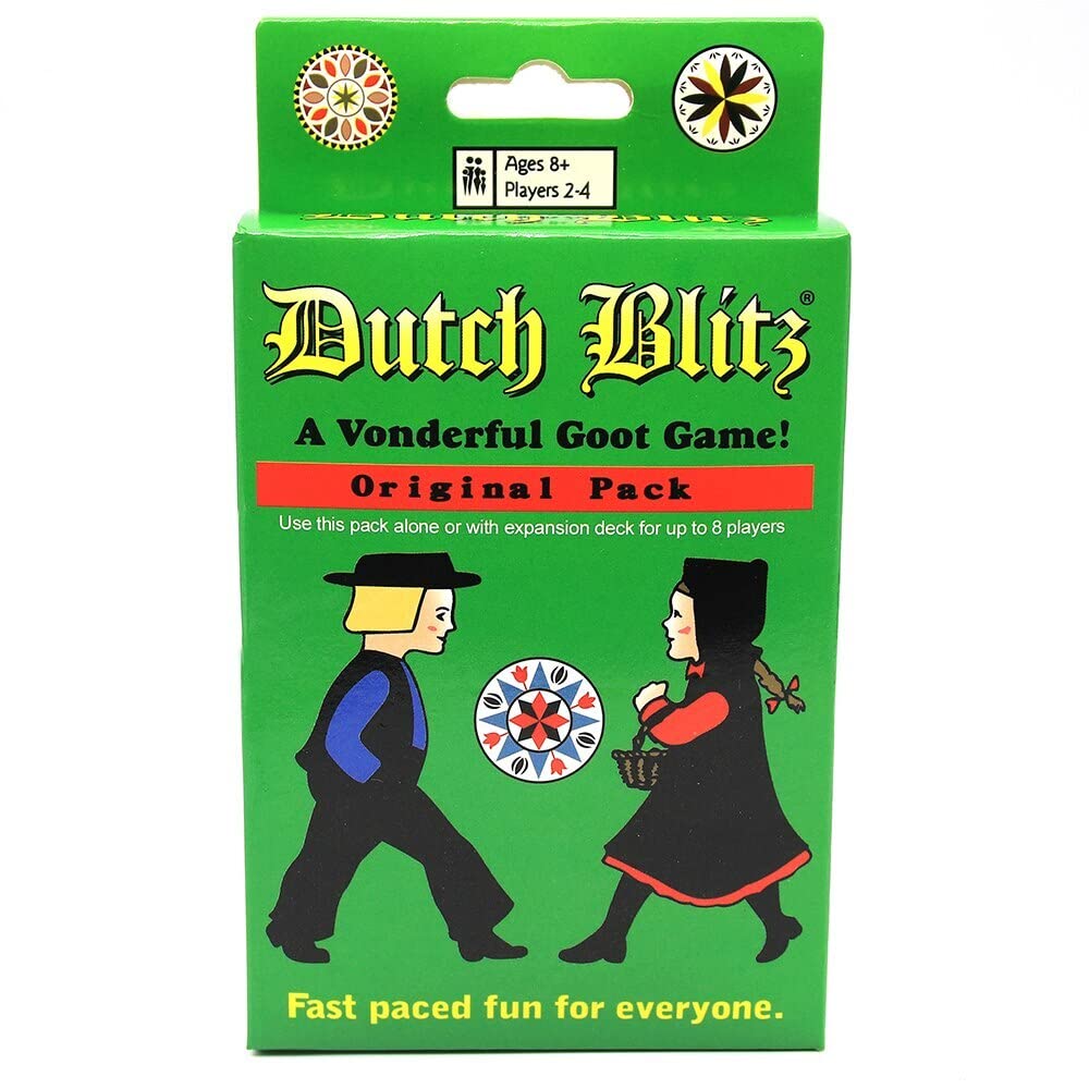 Dutch Blitz: The Original Fast Paced Card Game, Contains 160 Cards, Quick And Easy To Learn, Great Family Game, Fun For Everyone