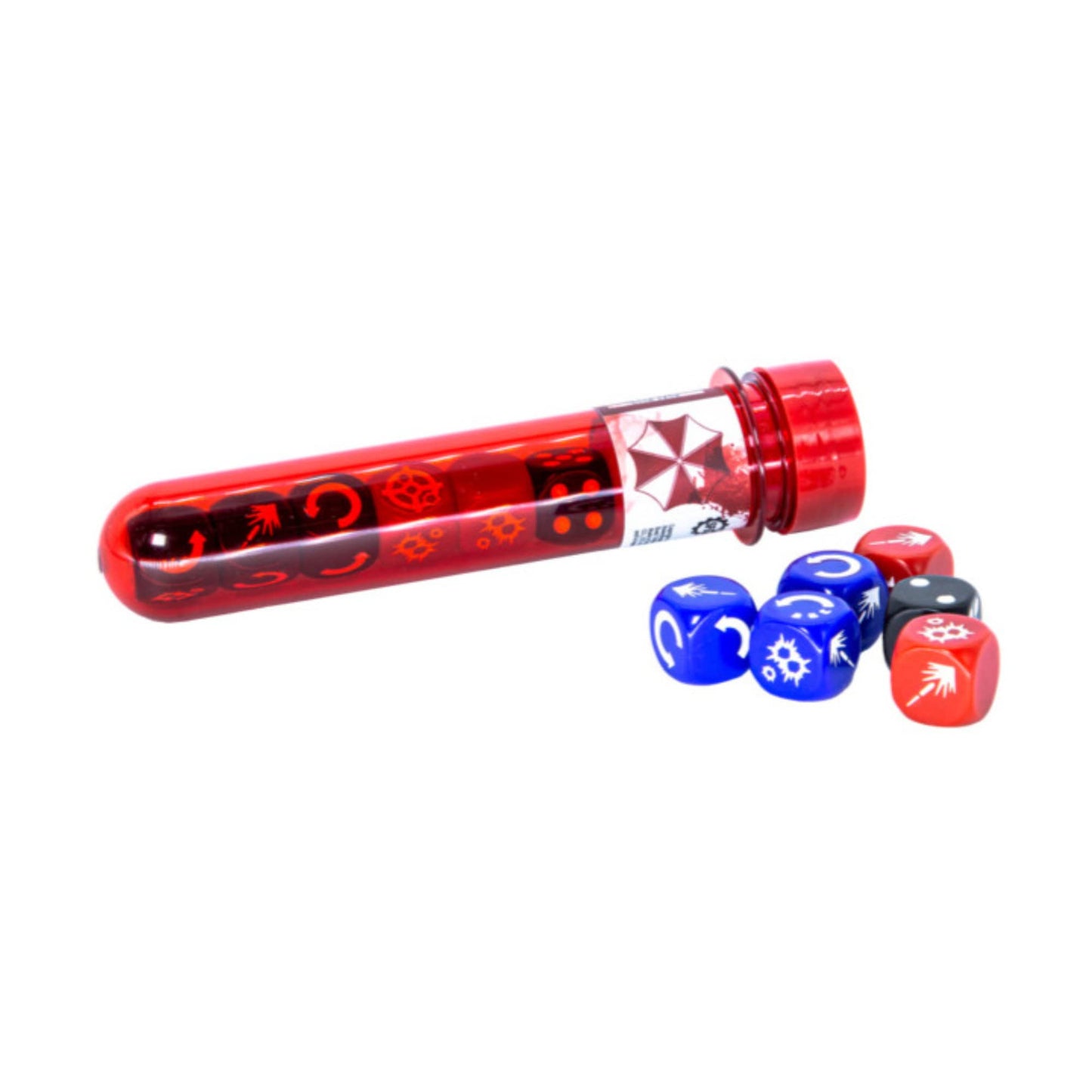 Steamforged Games Resident Evil 3 Board Game Dice Pack - Plastic, Blue/Red/Black, Model 224944