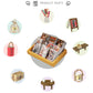 Spilay DIY Miniature Dollhouse Kit with Wooden Furniture Handmade Japanese Style DIY Dollhouse Kit with Dust Cover & LED 1:24 Scale Creative Room Gift Idea for mature-themed Teenager Lover(Grocery Store)