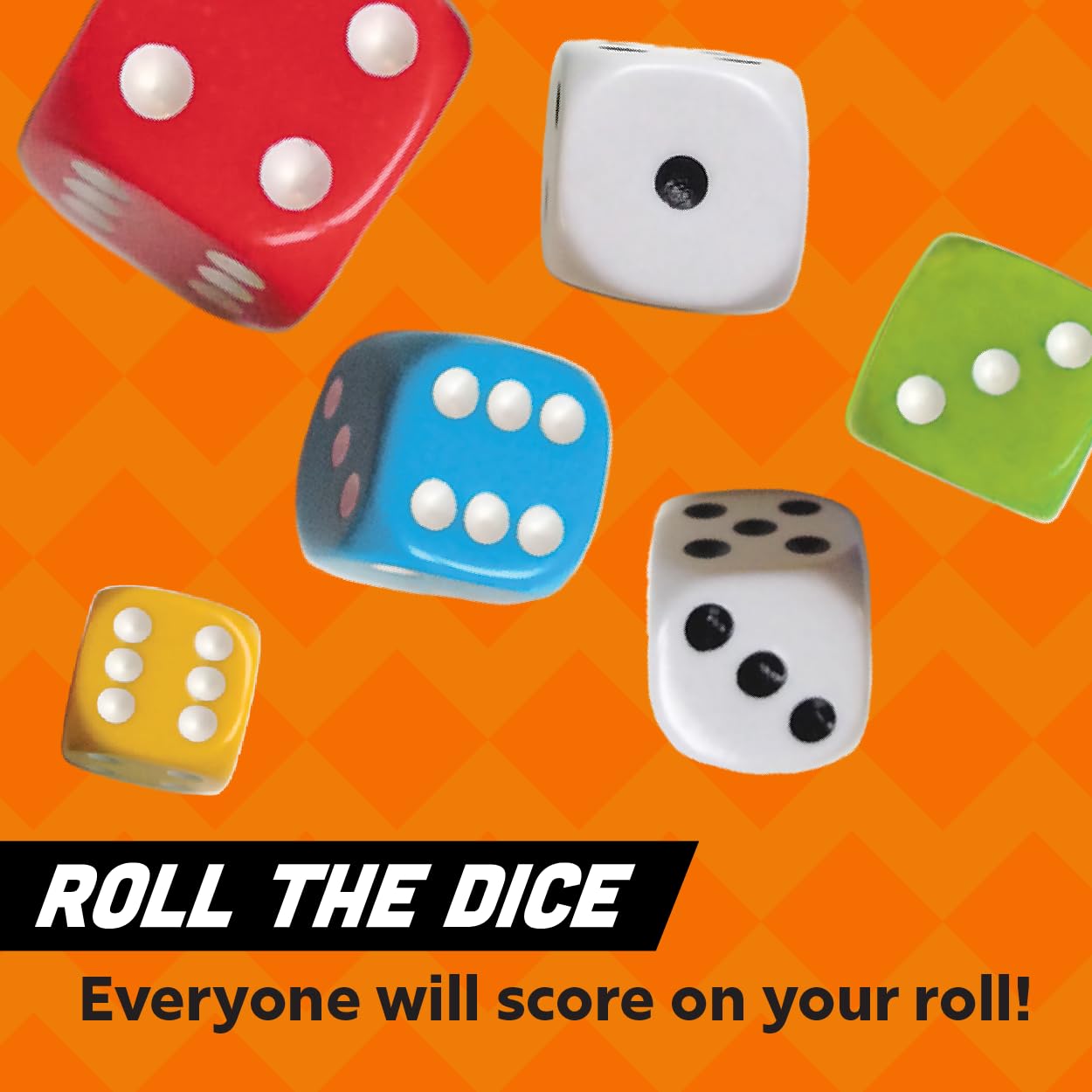 Gamewright Qwixx Dice Rolling Game, Multi-colored, Cardboard, 5", Ages 8+, 2-5 Players, Model 1201