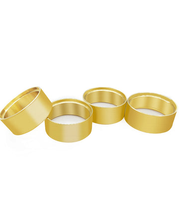 HOPLEX Brass Internal Beadlock Ring Clamp Ring Fit 1.0'' Wheel Rim for 1/18 TRX4M 1/24 RC Crawler Axial SCX24 Upgrade Parts