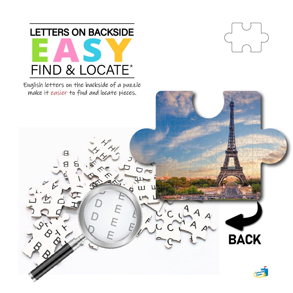 Universal Castle 1000 Pieces Jigsaw Puzzles For Adults Landscape Panorama Europe Landmark Photo Classic Impossible Puzzle Toys (