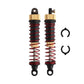 GDOOL 4 PCS Aluminum Alloy Shock Absorber Assembled Metal Oil Filled Shocks 9125 Upgrade Parts 25-ZJ03 LG-ZJ03 920-ZJ03 for 1:10