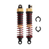 Gdool 2 Pcs Aluminum Alloy Shock Absorber Assembled Metal Oil Filled Shocks 9125 Upgrade Parts 25-Zj03 Lg-Zj03 920-Zj03 For 1:10