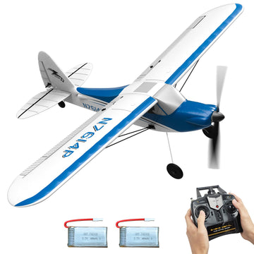 Volantexrc Rc Plane 4-Ch Control With Aileron 19.7'' Wingspan Rc Airplane Ready To Fly With 6-Axis Stabilizer System One-Key Aer