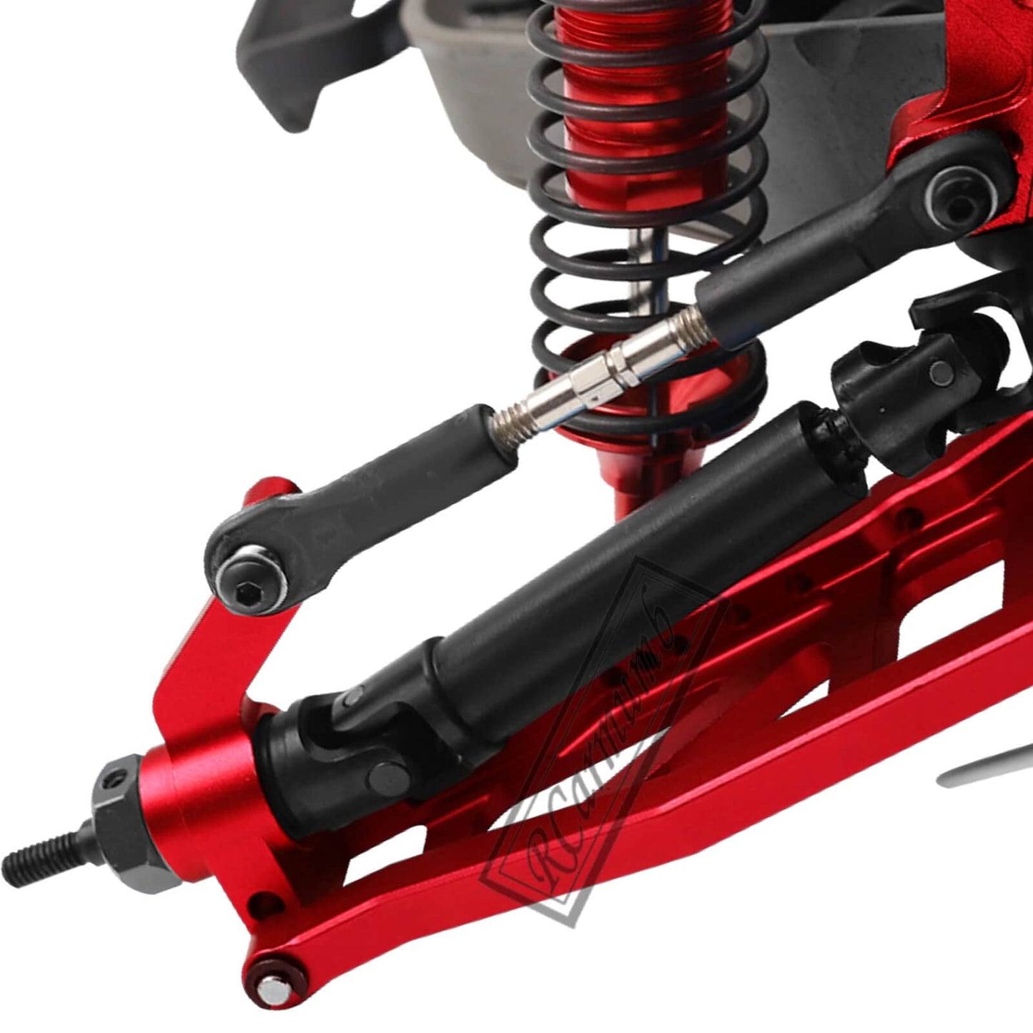 Rcarmumb Upgrades Part for 1/10 Slash 4x4 VXL,Stampede 4X4 VXL,Rustler 4X4 VXL,Hoss 4X4 VXL,Alloy Front Rear Suspension Arm & St
