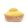 Jellycat Pretty Patisserie Tarte Au Citron Stuffed Toy, 4 inches - Pastry Plush - Great Gift Idea
