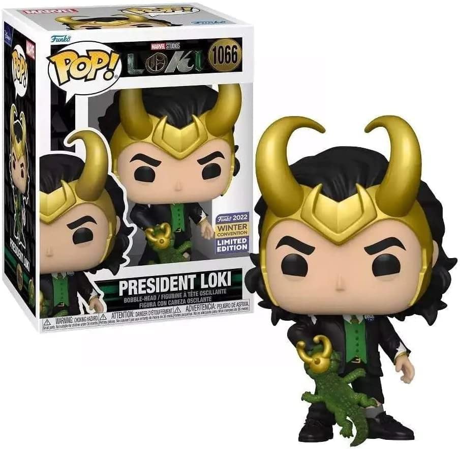 Funko POP! Loki: President Loki 1066 Winter Convention 2022 limited availability