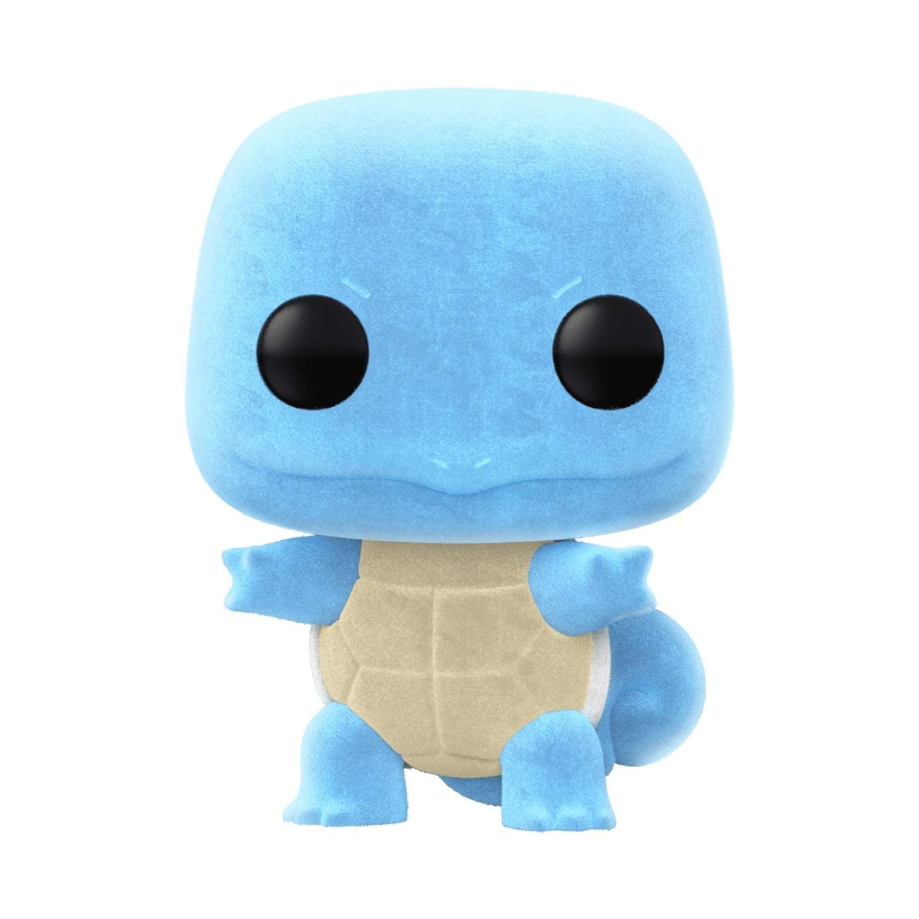 Funko POP! Games Squirtle [Flocked] #504 Exclusive - 3.75" Vinyl Figure - Blue