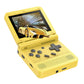 Goolrc Handheld Game Console 3-Inch Ips Screen Open Flip Handheld Console With 16G Tf Card Built In 2000 Games Portable Mini Retro Game Console Yellow