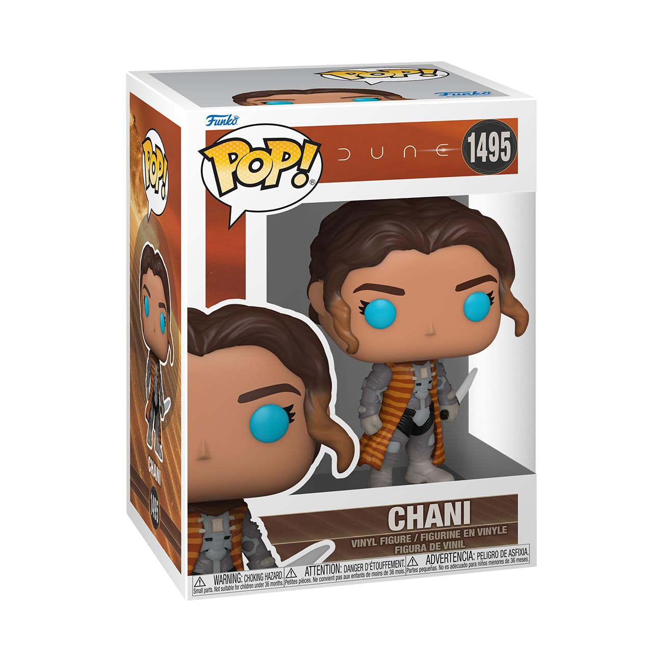 Funko Pop! Movies: Dune 2 - Chani - Collectable Vinyl Figure - Gift Idea - Official Merchandise - For Kids & Adults - Movies Fans - Model Figure For Collectors And Display