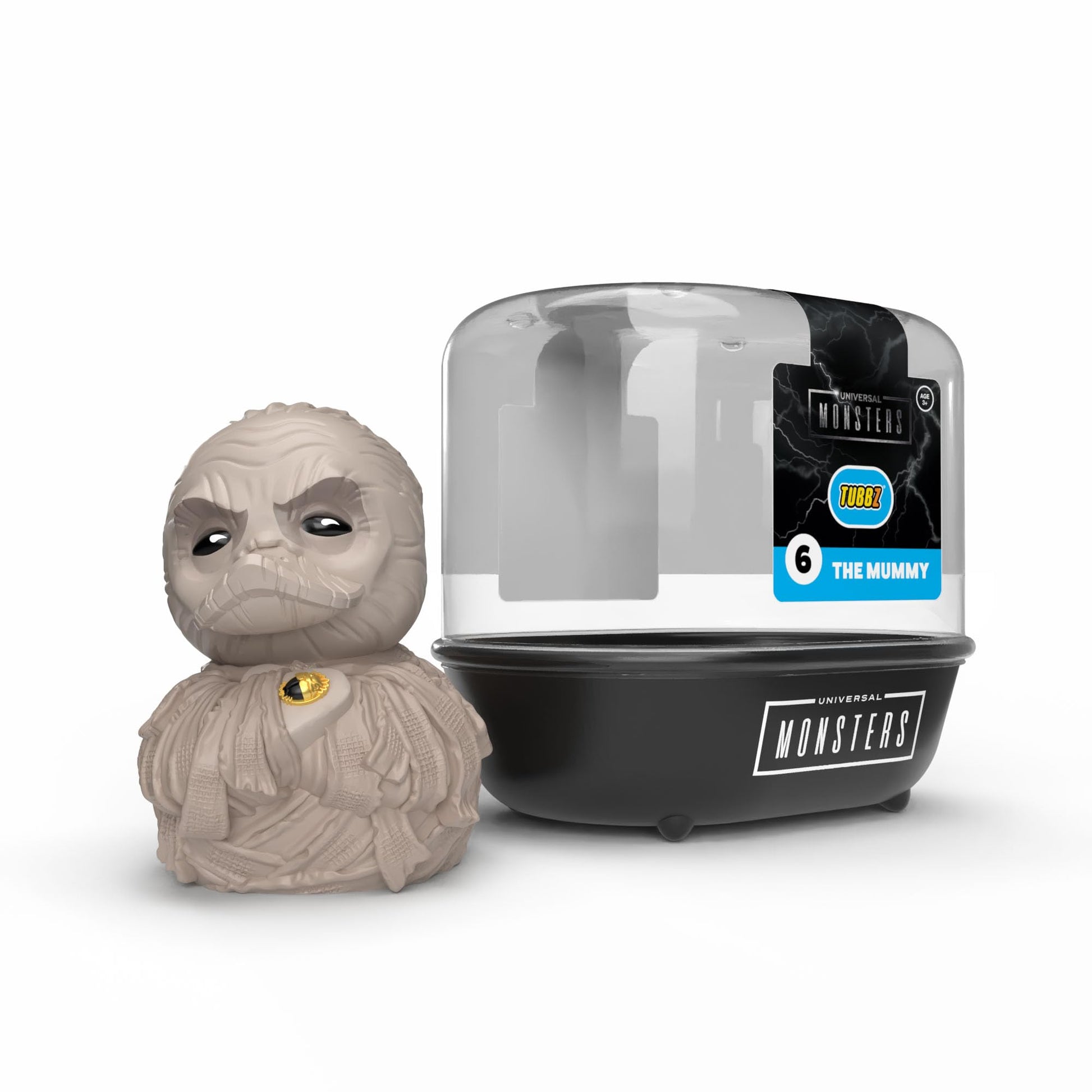 TUBBZ First Edition: Universal Monsters - Mummy Cosplaying Rubber Duck Vinyl Figure