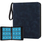 GERMUN 720 Card Binder  enhanced Trading Card Binder  9 Pocket Double Sided Pocket PU Card Collection Binder  Collector Card Album  Card Folder for MTG  TCG  Sports Cards  Game Cards (Dark Blue)