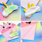 Baby Doll Sleeping Bag Toy Playset Rainbow Unicorn Doll Bedding Slumber Bed Accessories With Eye Mask Doll Unicorn Style Sleepin
