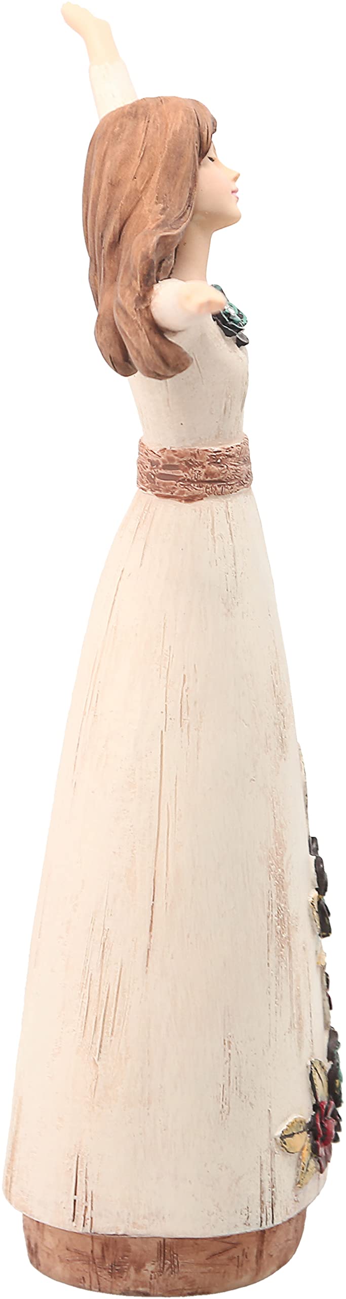 Pavilion Gift Company Simple Spirits 41007 Figurine  7-1/2-Inch  White green tan
