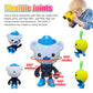 Sinteta Chanecall Action Figures Toy, 8 Pcs Cake Topper Figures Decorations, Mini Animals Figurines Playset, Ocean Educational T