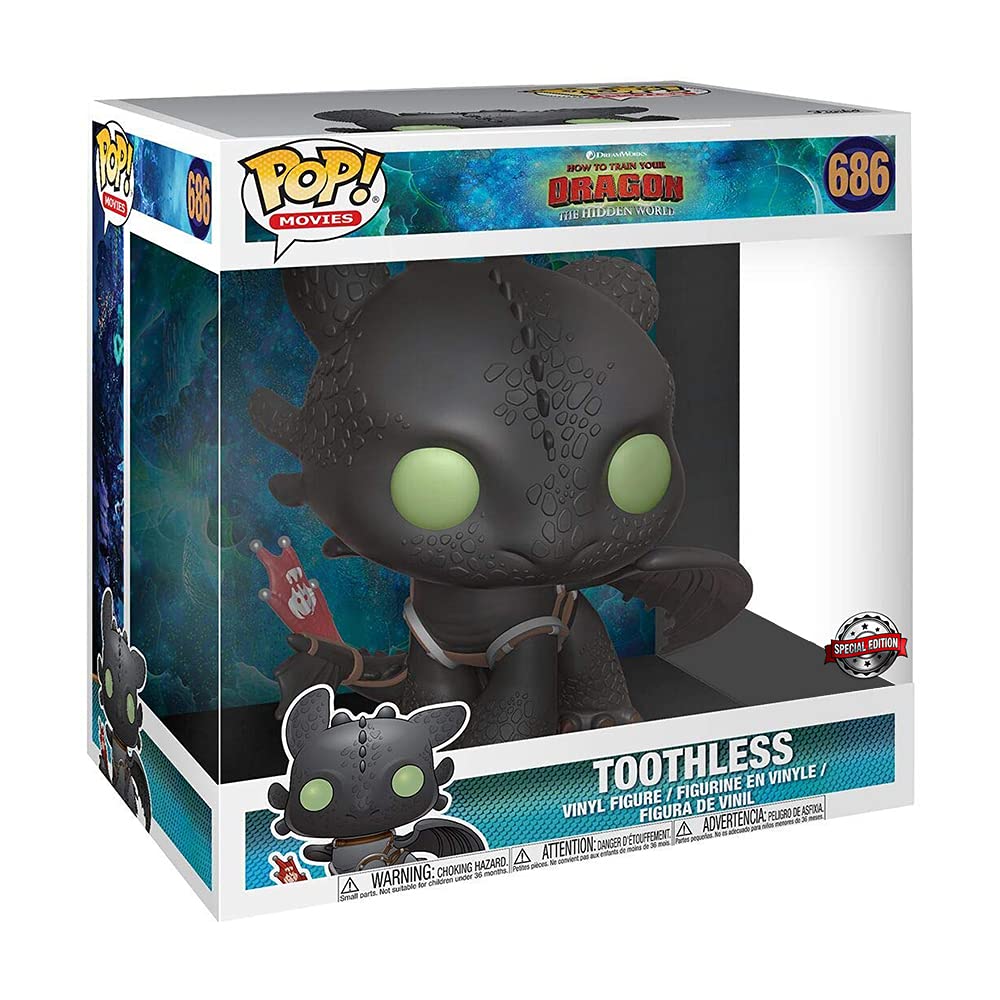 Pop! Funko Movies How To Train Your Dragon 3 - 10 Toothless (Target Exclusive)