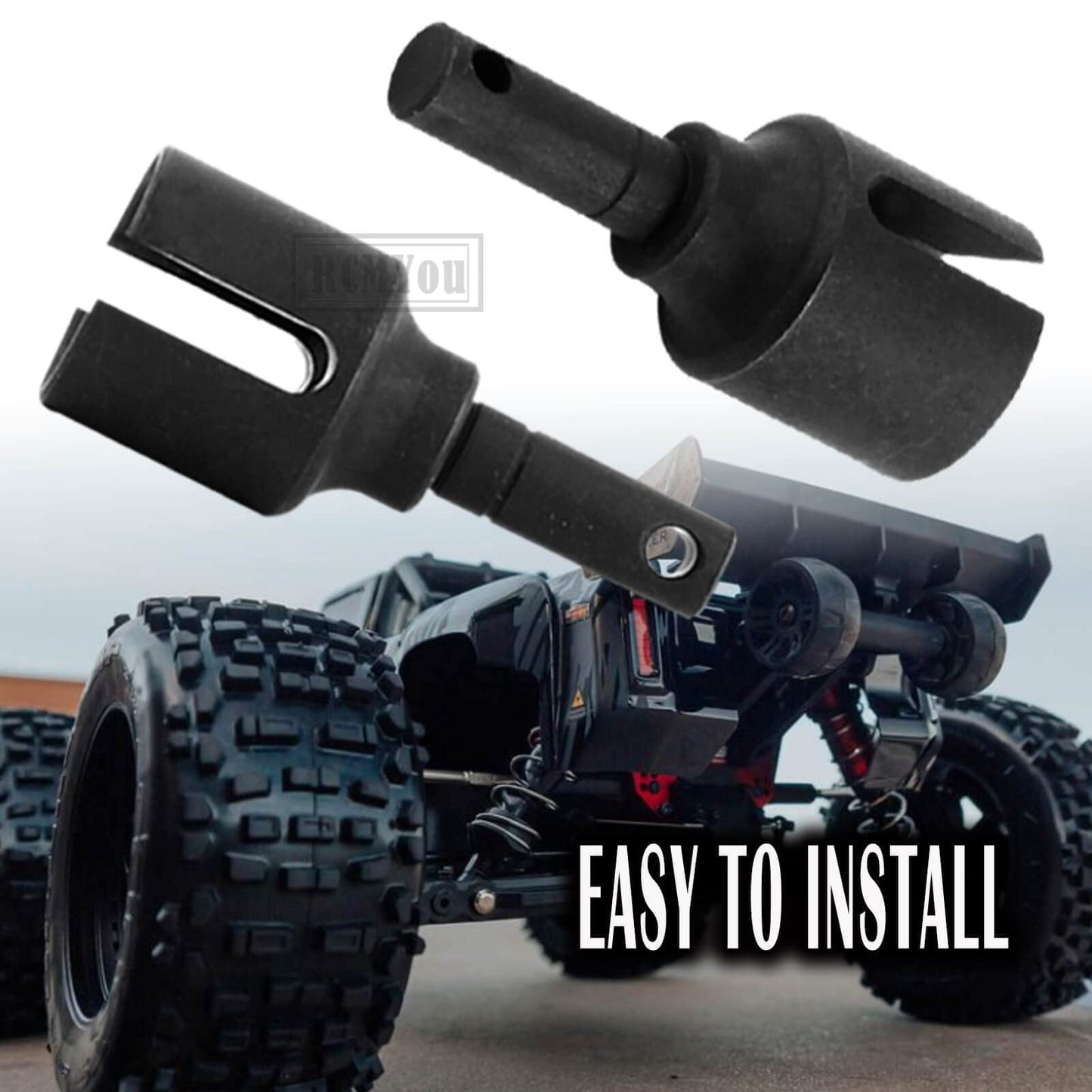 RCMYou Diff Outdrives Upgrades Part for 1/8 ARRMA Kraton Notorious Outcast Talion Typhon 6S BLX 4WD,1/7 Felony Infraction Mojave