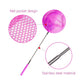 Tsyan Telescopic Butterfly Net, Perfect For Catching Bugs Insect Small Fish,Outdoor Tools Colorful Extendable Up To 34'' For Kid