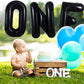 Toniful 40 Inch Large Black N Letter Balloons Jumbo Helium Balloons,Foil Mylar Big Alphabet Balloons For Birthday Party Annivers